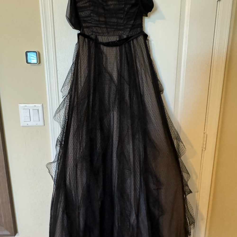 Elegant Black Evening Gown